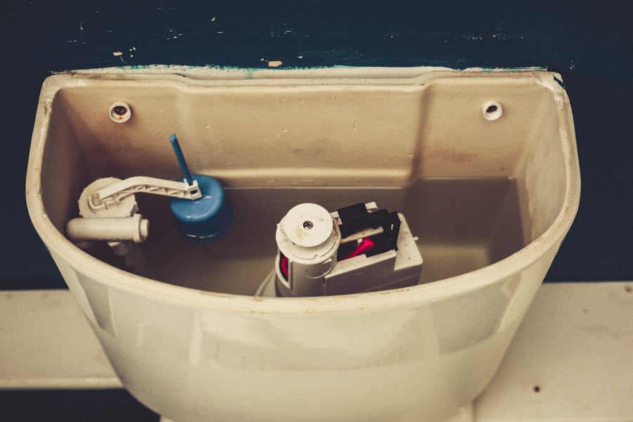 golf tank with water